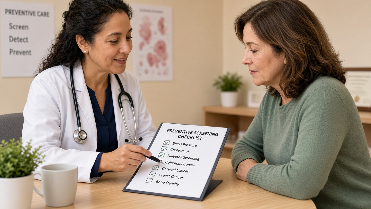 Preventive screening consultation