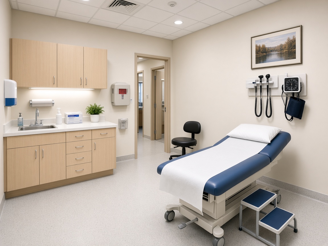 Primary care examination room